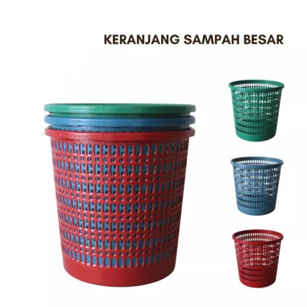 Keranjang Sampah Plastik Besar Blueshark